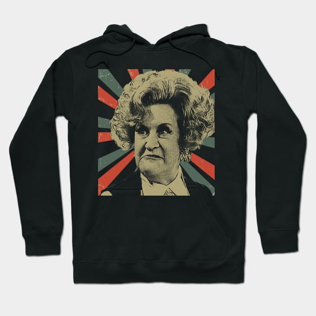 Mrs Slocombe || Vintage Art Design || Exclusive Art Hoodie by Setipixel